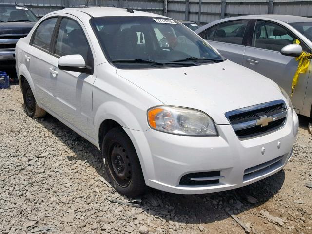 KL1TD5DE7BB247938 - 2011 CHEVROLET AVEO LS WHITE photo 2