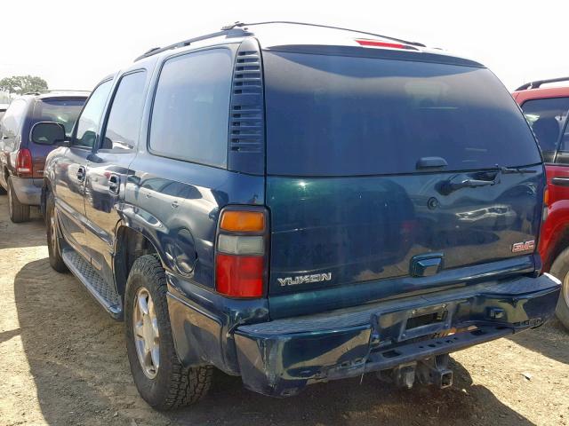 1GKEK63U56J113810 - 2006 GMC YUKON DENA BLUE photo 3