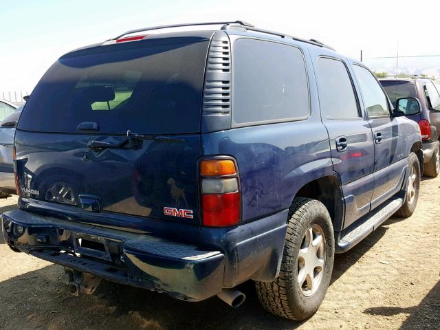 1GKEK63U56J113810 - 2006 GMC YUKON DENA BLUE photo 4