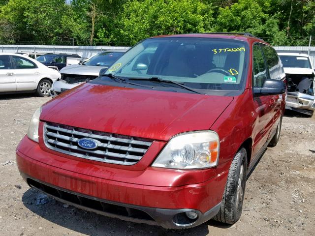 2FMDA57614BA88479 - 2004 FORD FREESTAR S RED photo 2