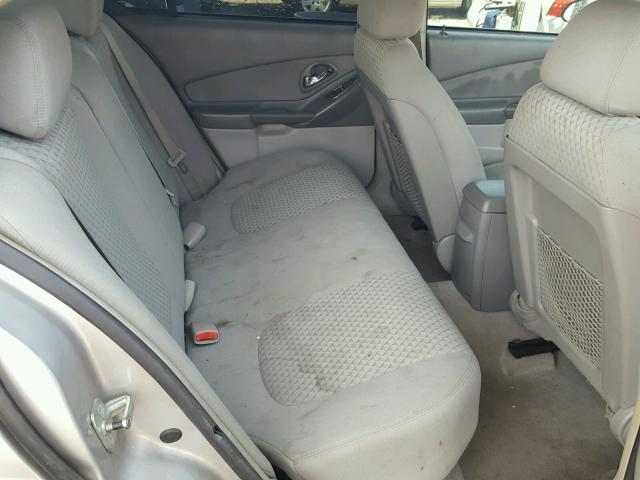 1G1ZS58N28F111942 - 2008 CHEVROLET MALIBU LS SILVER photo 6