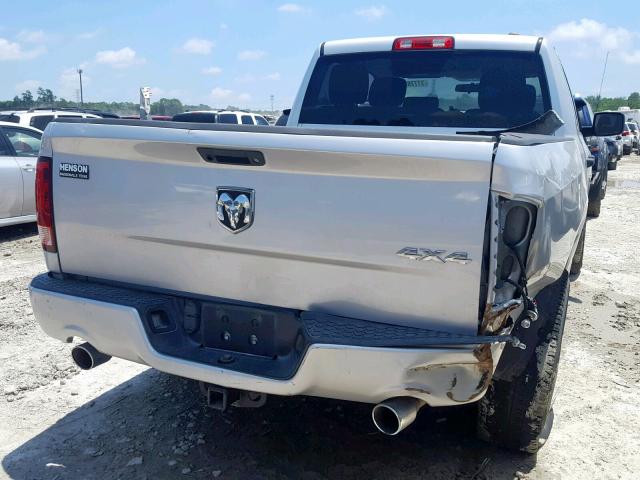 1C6RD6FT7CS246737 - 2012 DODGE RAM 1500 S SILVER photo 4