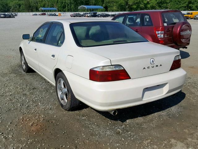 19UUA566X3A057832 - 2003 ACURA 3.2TL WHITE photo 3