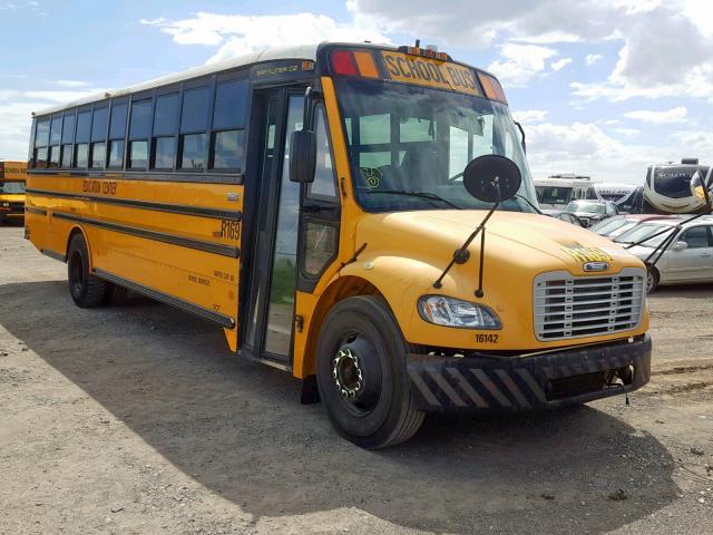 4UZABRCS17CX52522 - 2007 FREIGHTLINER CHASSIS B2 YELLOW photo 1