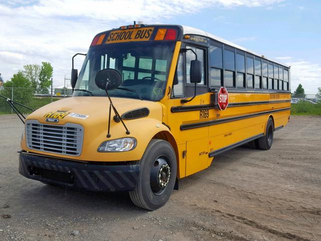 4UZABRCS17CX52522 - 2007 FREIGHTLINER CHASSIS B2 黄色 照片 2