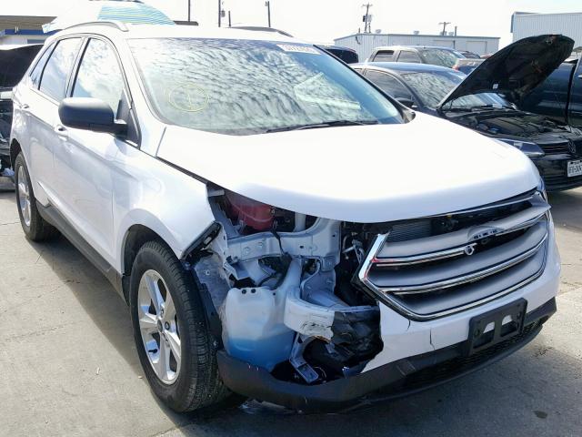 2FMPK3G94JBC37231 - 2018 FORD EDGE SE WHITE photo 1