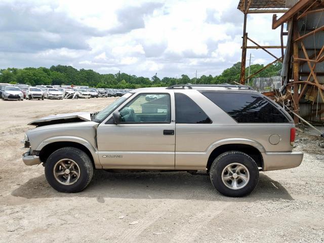 1GNCS18X33K105775 - 2003 CHEVROLET BLAZER GOLD photo 9