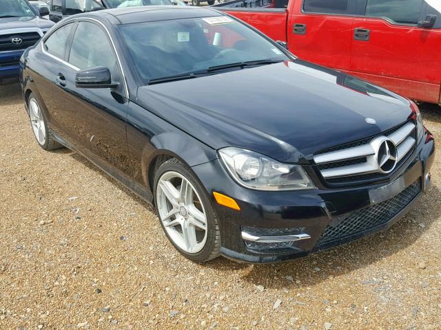 WDDGJ4HB0DG031311 - 2013 MERCEDES-BENZ C 250 BLACK photo 1