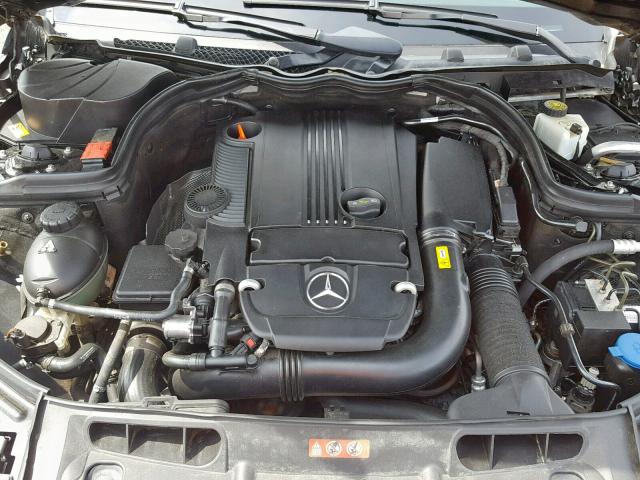 WDDGJ4HB0DG031311 - 2013 MERCEDES-BENZ C 250 BLACK photo 7