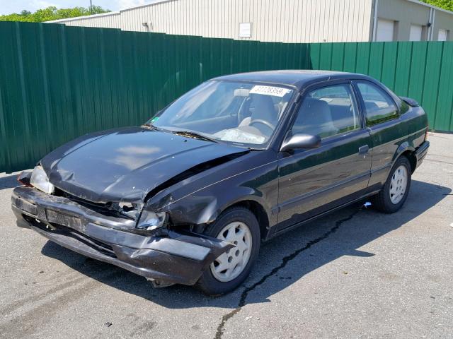 JT2AC52L7V0279267 - 1997 TOYOTA TERCEL CE BLACK photo 2