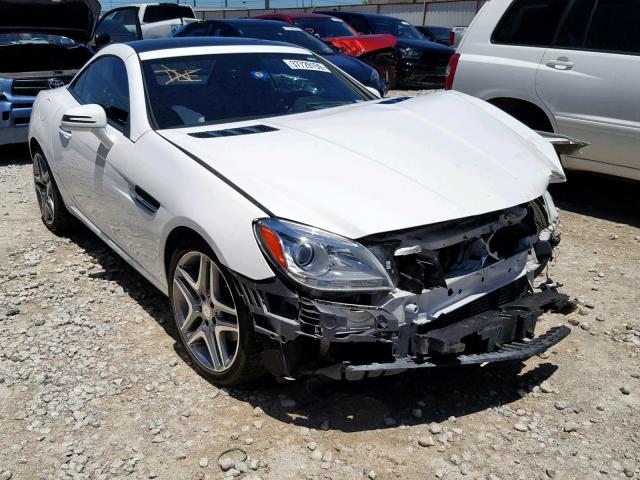 WDDPK4HA5EF077549 - 2014 MERCEDES-BENZ SLK 250 WHITE photo 1