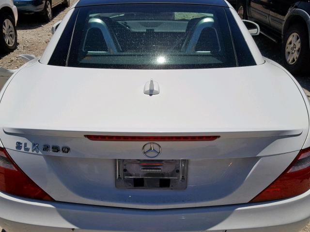 WDDPK4HA5EF077549 - 2014 MERCEDES-BENZ SLK 250 WHITE photo 6