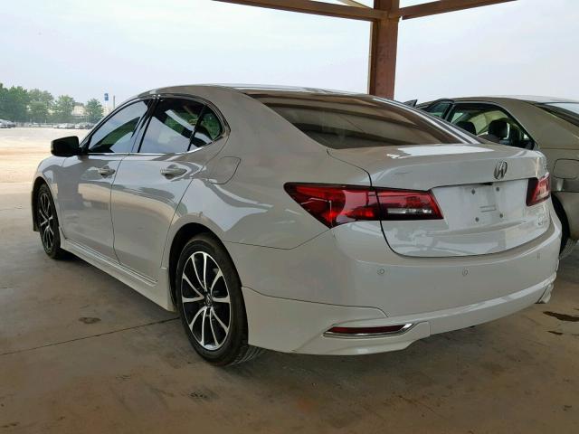 19UUB3F70GA001074 - 2016 ACURA TLX ADVANC WHITE photo 3