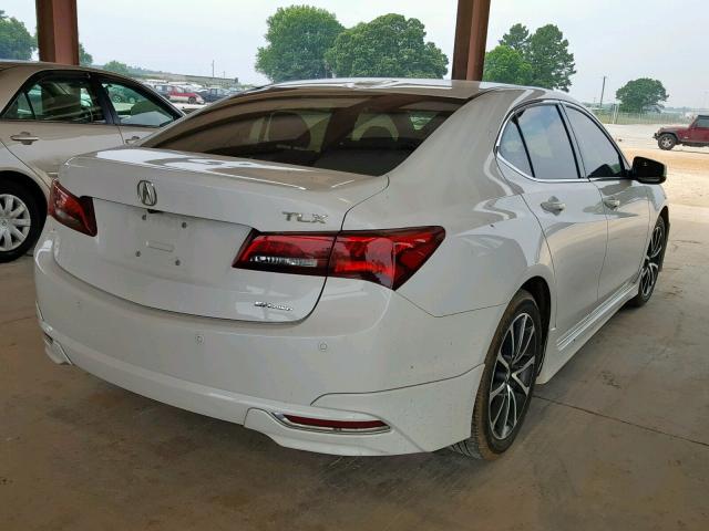 19UUB3F70GA001074 - 2016 ACURA TLX ADVANC WHITE photo 4