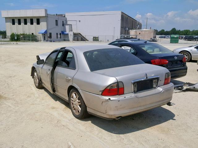 1LNHM87A64Y637515 - 2004 LINCOLN LS SILVER photo 3