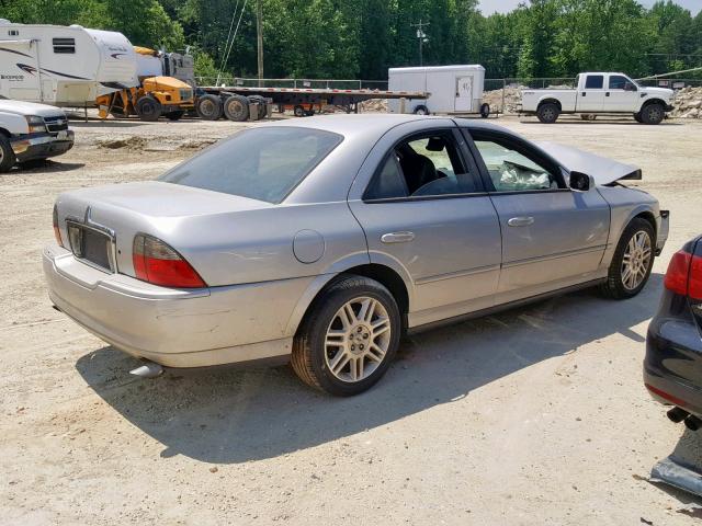 1LNHM87A64Y637515 - 2004 LINCOLN LS 银色 照片 4