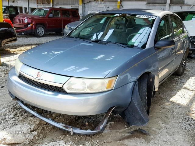 1G8AL52F73Z150191 - 2003 SATURN ION LEVEL GRAY photo 2