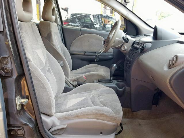 1G8AL52F73Z150191 - 2003 SATURN ION LEVEL GRAY photo 5