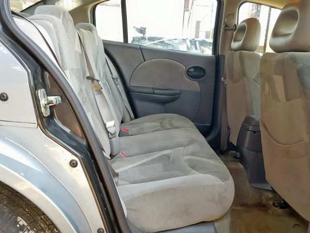 1G8AL52F73Z150191 - 2003 SATURN ION LEVEL GRAY photo 6