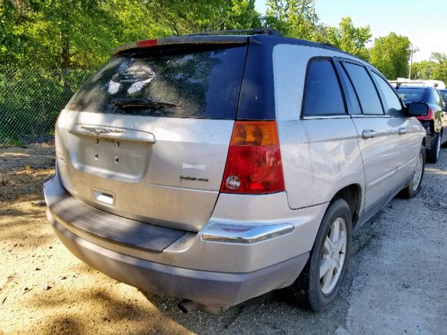 2C4GF68415R497967 - 2005 CHRYSLER PACIFICA T SILVER photo 4