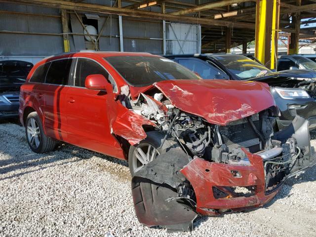 WA1BV74LX7D080654 - 2007 AUDI Q7 4.2 QUA RED photo 1