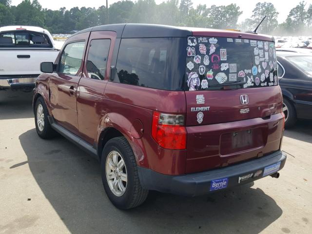 5J6YH18786L016046 - 2006 HONDA ELEMENT EX RED photo 3