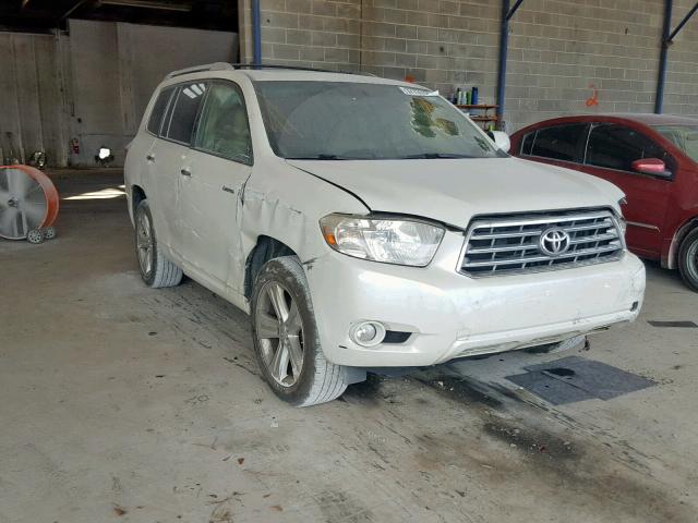 JTEDS42AX92090330 - 2009 TOYOTA HIGHLANDER WHITE photo 1