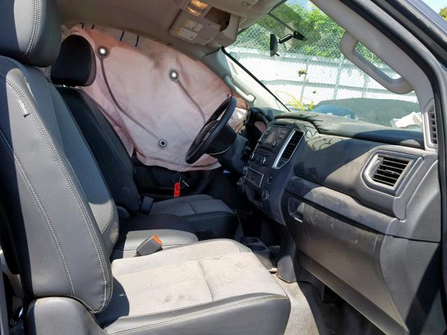 1N6AA1R84HN539684 - 2017 NISSAN TITAN S GRAY photo 5