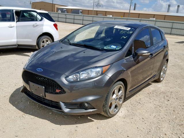 3FADP4GX8HM147401 - 2017 FORD FIESTA ST CHARCOAL photo 2