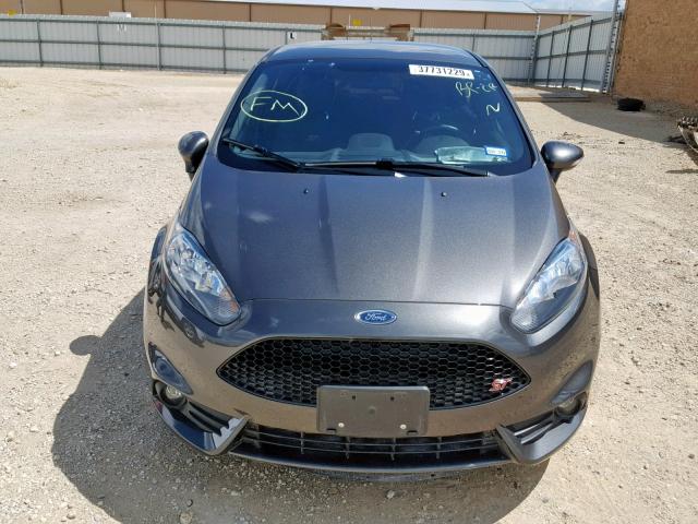 3FADP4GX8HM147401 - 2017 FORD FIESTA ST CHARCOAL photo 9