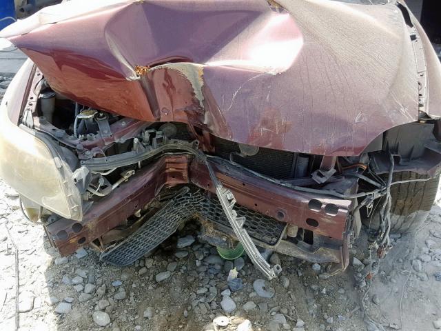 JTKDE167270157139 - 2007 TOYOTA SCION TC MAROON photo 9