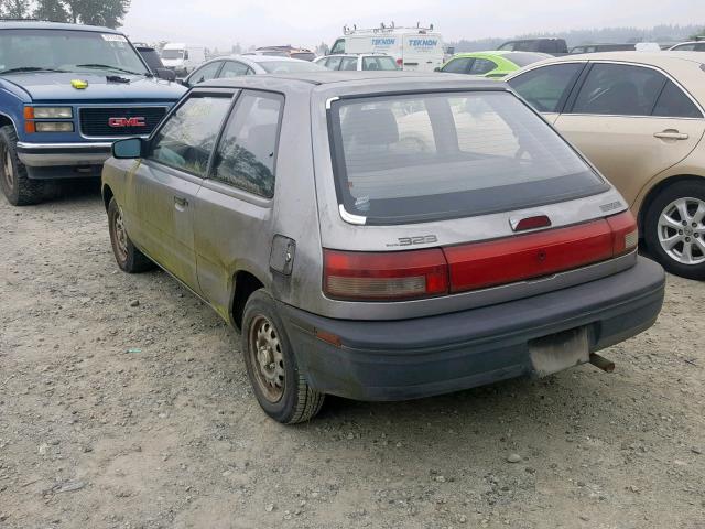 JM1BG2321L0155738 - 1990 MAZDA 323 BASE GRAY photo 3