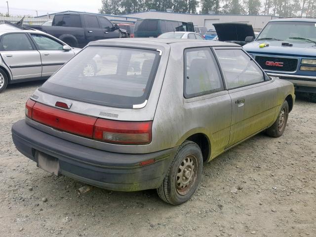 JM1BG2321L0155738 - 1990 MAZDA 323 BASE GRAY photo 4