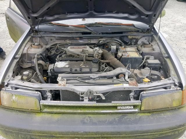 JM1BG2321L0155738 - 1990 MAZDA 323 BASE GRAY photo 7