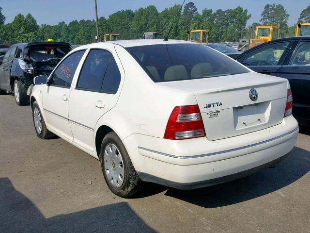 3VWRK69MX4M036451 - 2004 VOLKSWAGEN JETTA GL WHITE photo 3