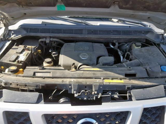 5N1AA08DX8N611561 - 2008 NISSAN ARMADA SE SILVER photo 7