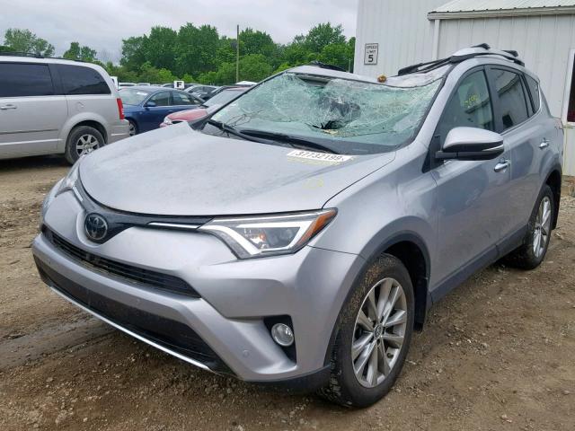 2T3DFREV9GW507414 - 2016 TOYOTA RAV4 LIMIT SILVER photo 2