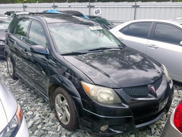 5Y2SL62824Z434301 - 2004 PONTIAC VIBE BLACK photo 1