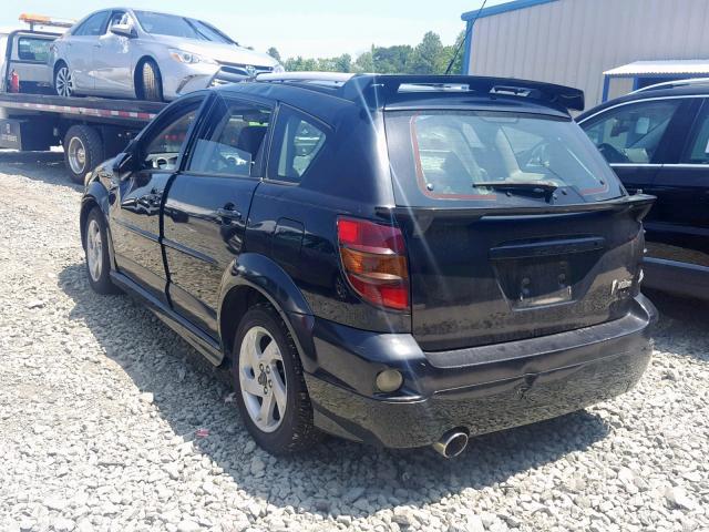 5Y2SL62824Z434301 - 2004 PONTIAC VIBE BLACK photo 3