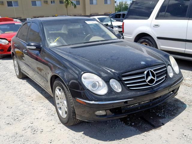 WDBUF65J24X113853 - 2004 MERCEDES-BENZ E 320 BLACK photo 1