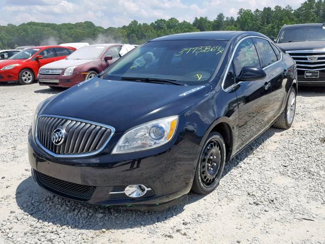 1G4PS5SK0C4127523 - 2012 BUICK VERANO BLACK photo 2