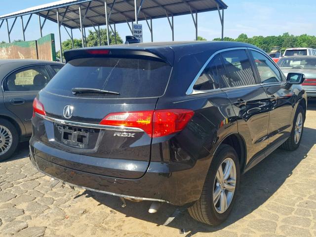 5J8TB3H39DL002679 - 2013 ACURA RDX BLACK photo 4