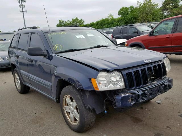 1J4GR48K15C571269 - 2005 JEEP GRAND CHER BLUE photo 1