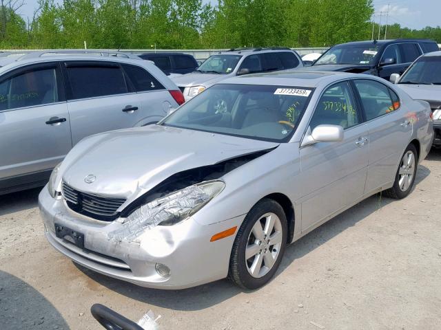 JTHBA30G565169509 - 2006 LEXUS ES 330 SILVER photo 2