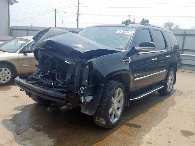 1GYFK63817R164754 - 2007 CADILLAC ESCALADE L BLACK photo 2