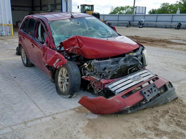 2FMDK38C99BA85035 - 2009 FORD EDGE SEL RED photo 1