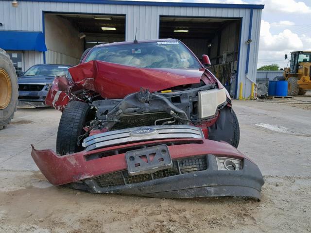 2FMDK38C99BA85035 - 2009 FORD EDGE SEL RED photo 9