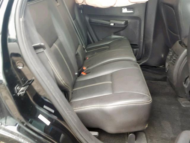 2FMDK38C89BA53810 - 2009 FORD EDGE SEL BLACK photo 6