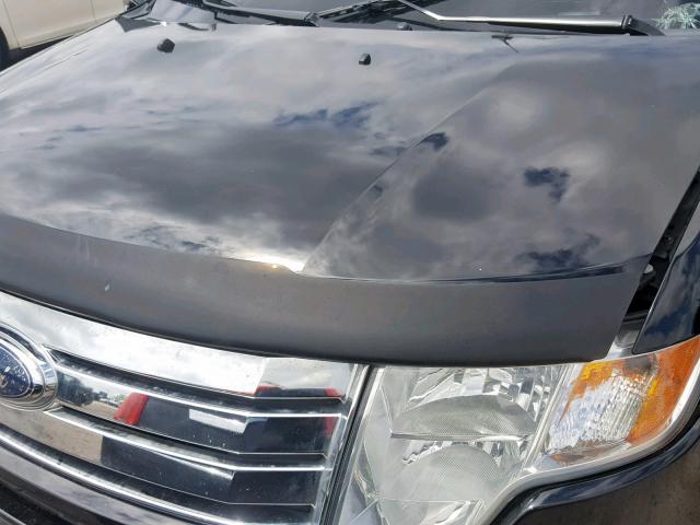 2FMDK38C89BA53810 - 2009 FORD EDGE SEL BLACK photo 7