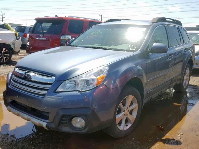 4S4BRDKC3D2240596 - 2013 SUBARU OUTBACK 3. BLUE photo 2